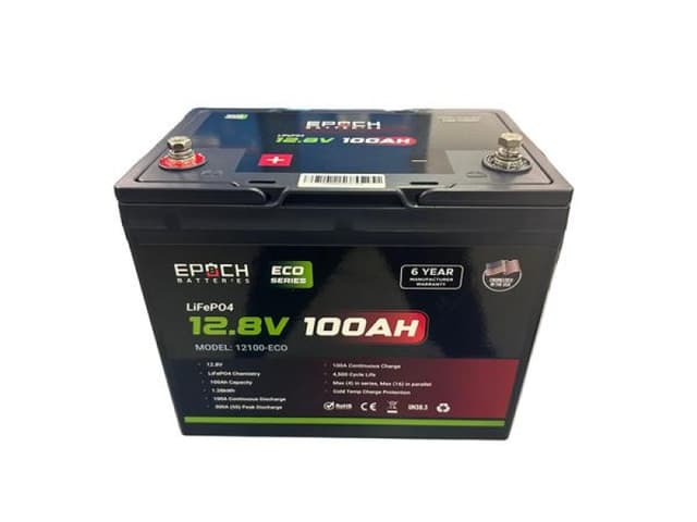 Epoch Lifepo4 12V 100AH 12100ECO