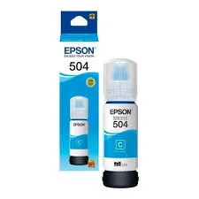 Tinta Epson T504220 70ml Ciano L4150/L4160/L6161/L6171