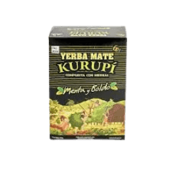 Erva Mate Kurupi Menta e Boldo 500G Lata