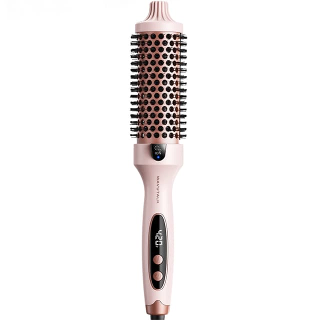 Escova Alisadora Térmica Iônica Wavytalk Blowout Boost 206 68W 2V - Rosa