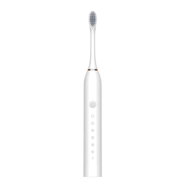 Escova de Dentes Elétrica Geral Yq10416 6 Velocidades 1.5W 500Mah Recarregável Branco