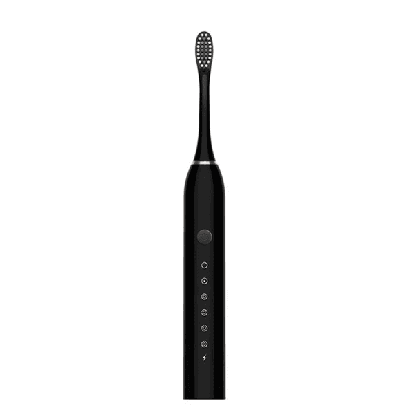 Escova de Dentes Elétrica Hengda Yq10416 6 Velocidades 1.5W 500Mah Recarregável Preto