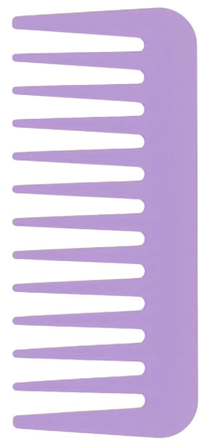 Escova para Cabelo Janeke Styling Comb Mini SuperCombo 82872LIL Roxo