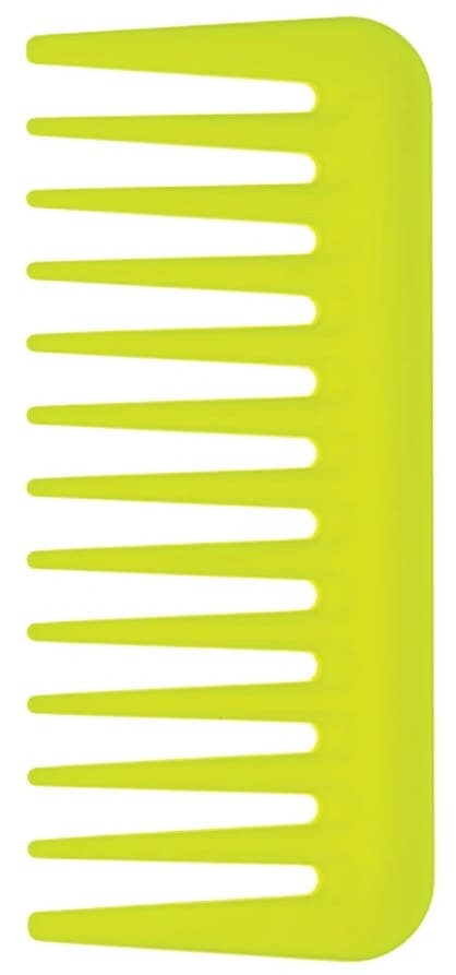 Escova para Cabelo Janeke Styling Comb Mini SuperCombo 82872LIM Amarelo