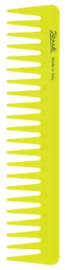 Escova para Cabelo Janeke Styling Comb SuperCombo 82871LIM Amarelo