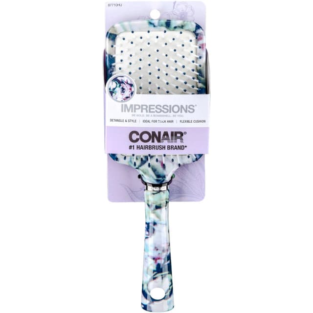 Escova Quadrada Conair Impressions Floral
