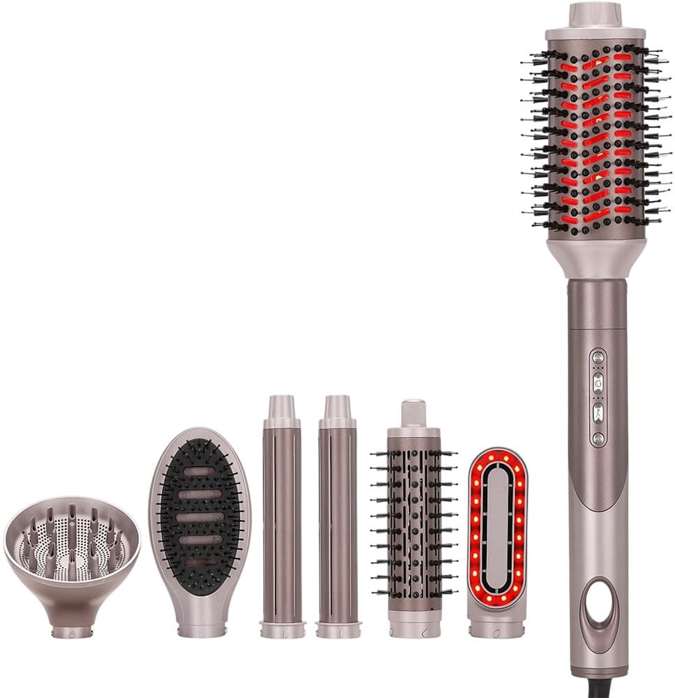 Escova Secadora Enzo 7 Em 1 All-Inclusive En-507 1500W Bivolt