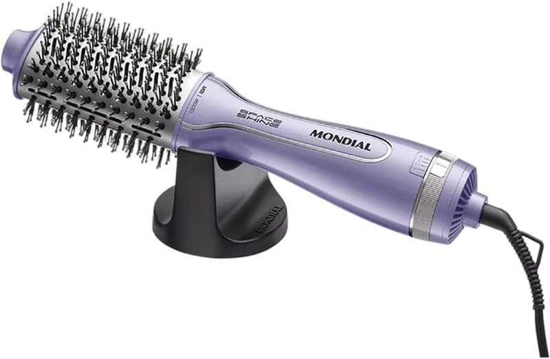 Escova Secadora Mondial Space Shine Es-21 1300W Bivolt Roxo
