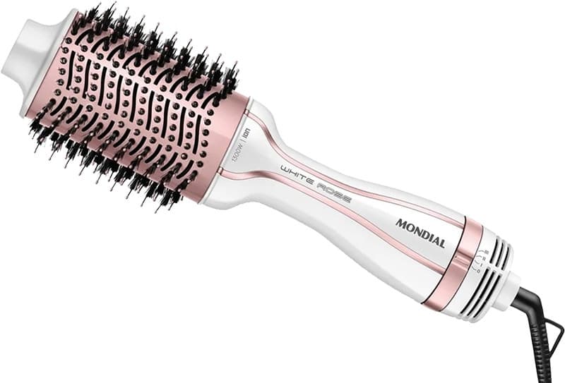 Escova Secadora Mondial White Rose Es-50 1300W 110-220V 60Hz