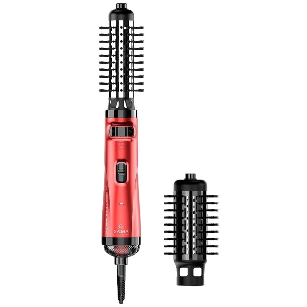 Escova Secadora Rotativa Gama Turbo Ion 2600 3 Em 1 1100W 2V Vermelha