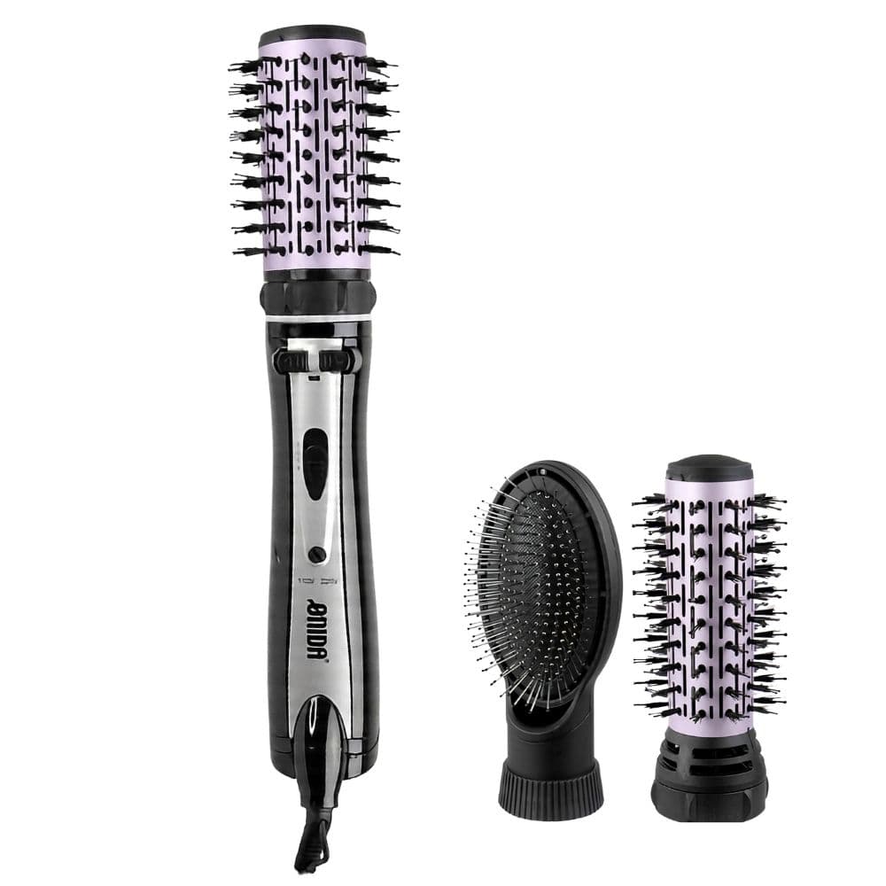 Escova Secadora Rotatória Onida On-1047 3 Em 1 1500W 2 Velocidades Prata/Lilás