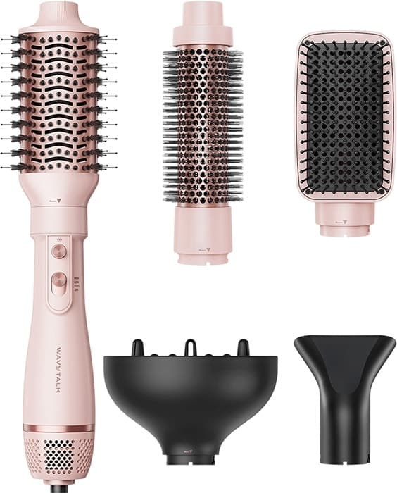 Escova Secadora Wavytalk 5 Em 1 639S 220V Rosa