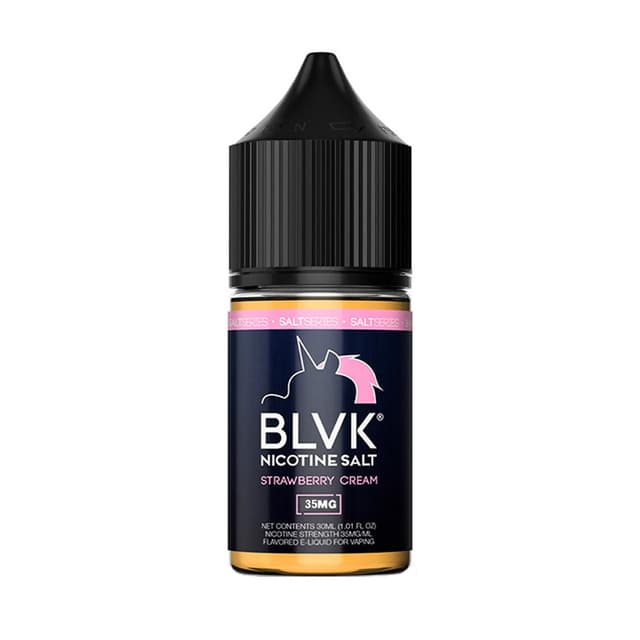 Essência Strawberry Cream Blvk Nic Salt 35MG 30ml