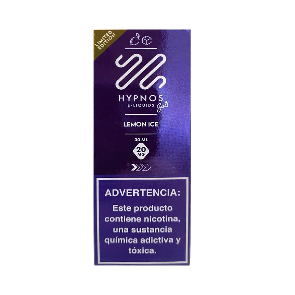 Essência Hypnos Lemon Ice Nic Salt 20MG 30ml