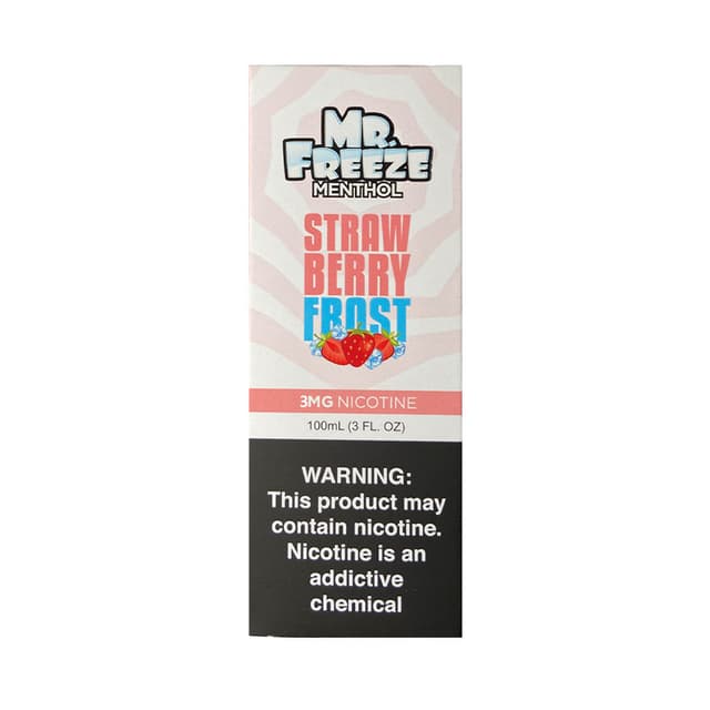 Essência Mr. Freeze Strawberry Frost 3MG 100ml