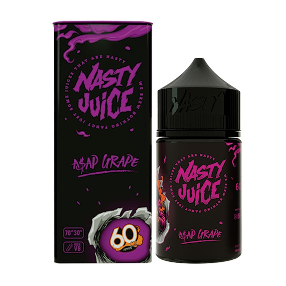 Essência Nasty Juice Asap Grape 3MG 60ml