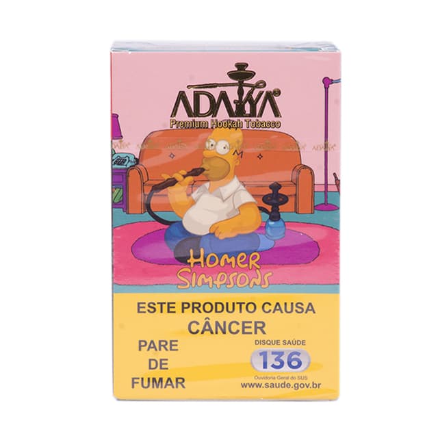 Essência para Narguilé Adalya Homer Simpsons 50GR