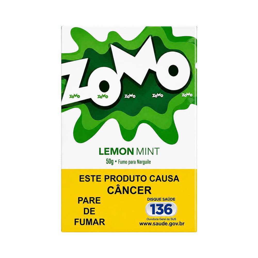 Essência para Narguilé Zomo Lemon Mint 50G