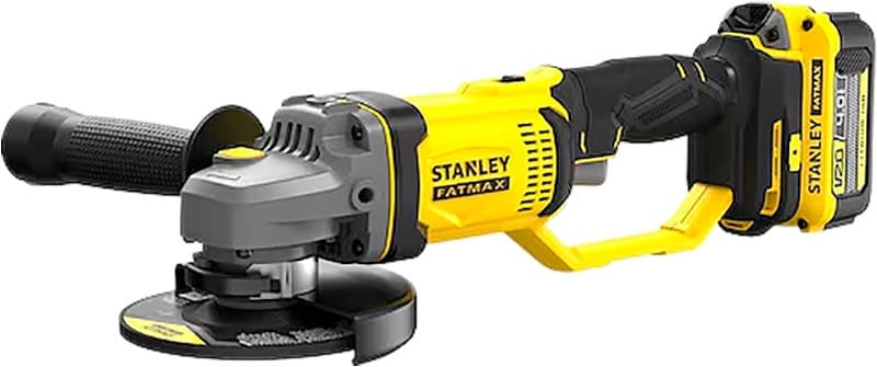 Esmerilhadeira Angular Stanley G400M2K-B2 20V 115 Mm (2 Baterias)