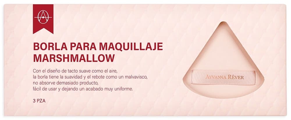 Esponja Esfumador Ayvanna Rever (3 Peças)