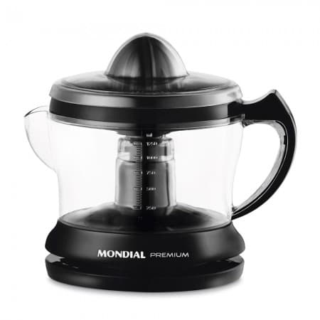 Espremedor Mondial Turbo Citrus Premium E-02 110V Preto