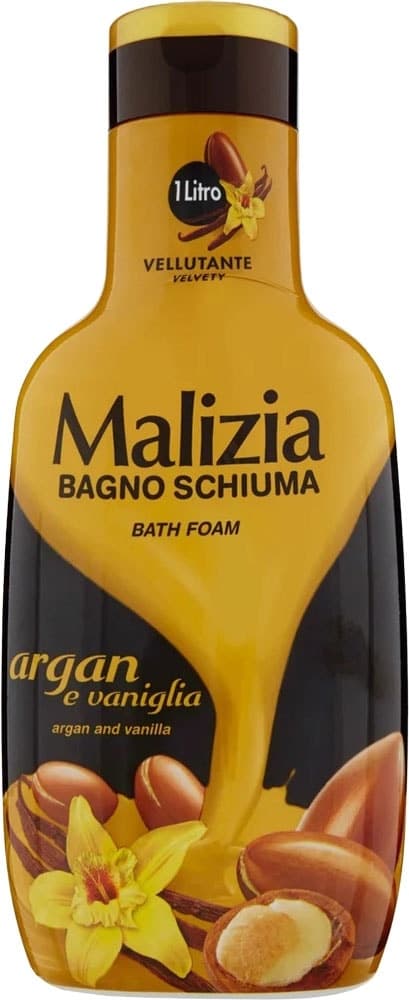 Espuma de Banho Malizia Argan And Vanilla 1L