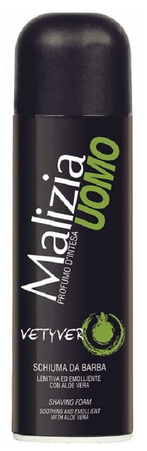 Espuma de Barbear Malizia Uomo Vetyver 300 Ml