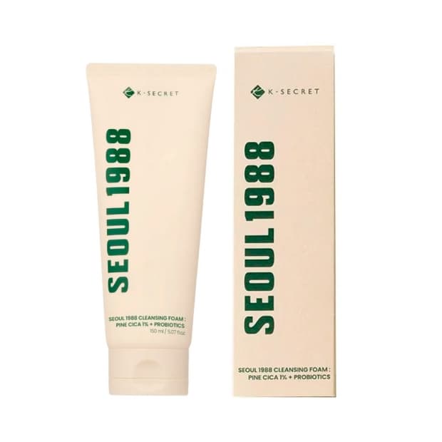 Espuma de Limpeza K Secret Seoul 1988 Pine Cica 1 Probióticos 150ml