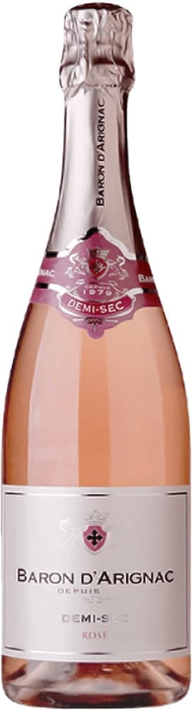 Espumante Baron D'Arignac Demi-Sec Rosé