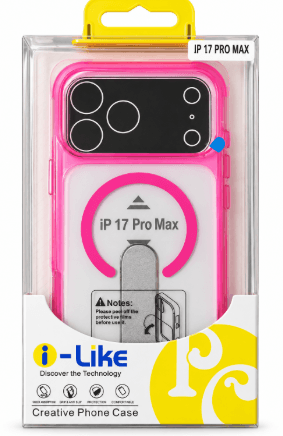 Capa Essager Es-10 para iPhone 17 Pro Max Rosa