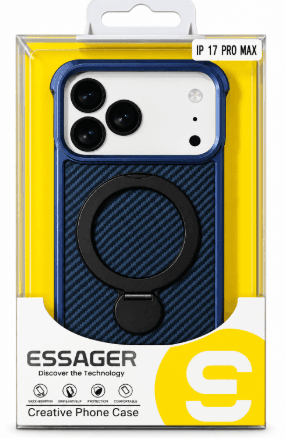 Capa Essager Es-13 para iPhone 17 Pro Max Dark/Purple