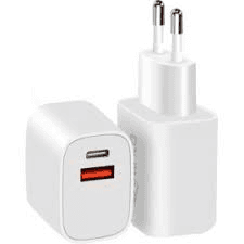 Fonte Essager ECT20W-Zgb02-P USB A/USB-C 20W Branco