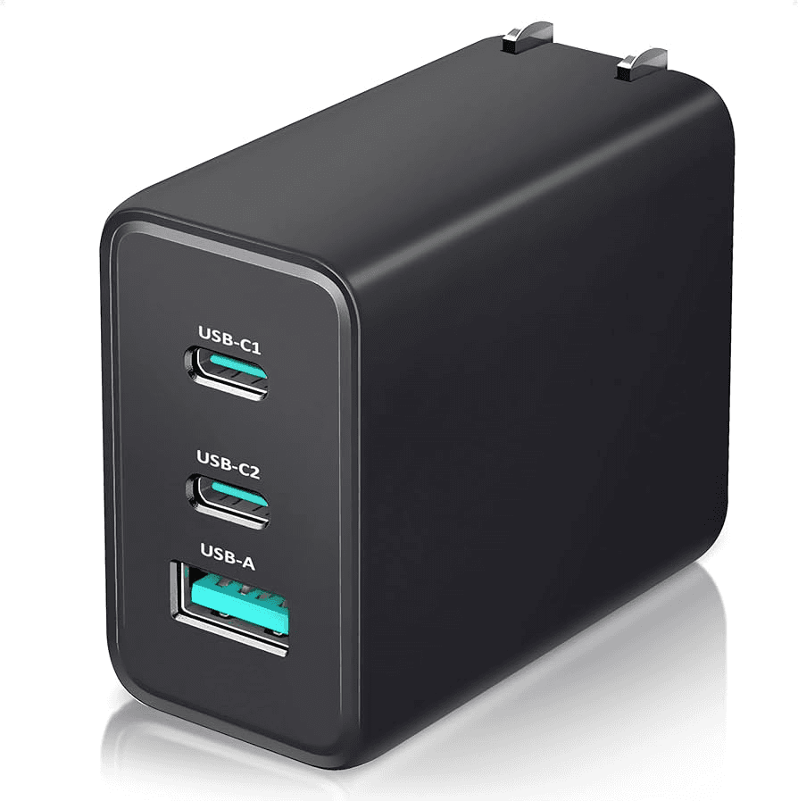 Fonte Essager ECT65W-Yqb01-Z USB A/USB-C 65W Preto
