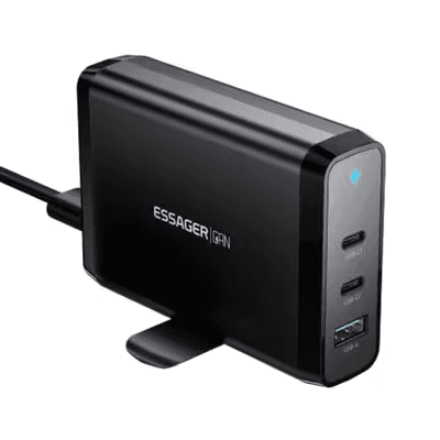 Power Bank Essager EDY1W-Sp01-Z 10000mAh 30W Preto