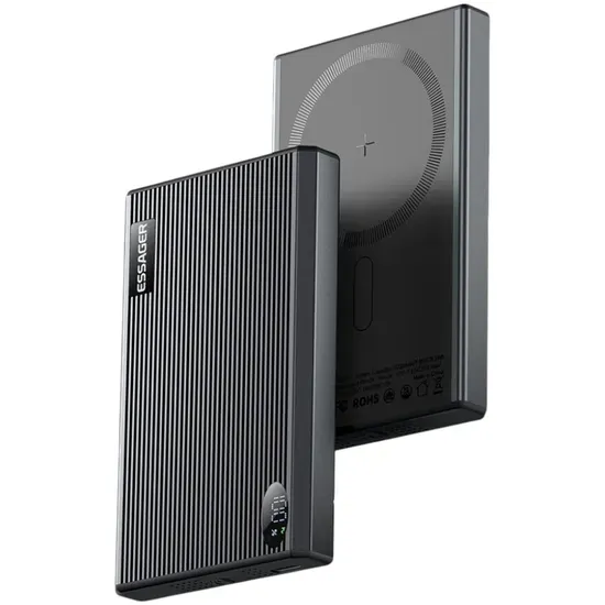 Power Bank Essager EDY1W-SY0G-Z USB-C 10000mAh 20W Preto