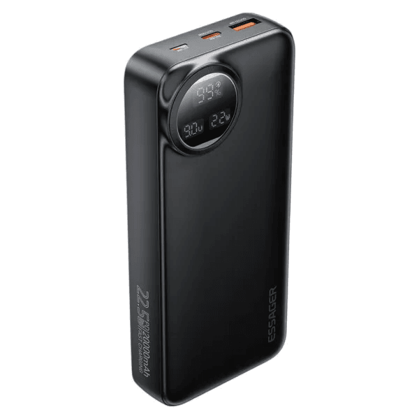Power Bank Essager Cargador Portatil EDY2W-Yt02-Z 20000mAh 22.5W Black