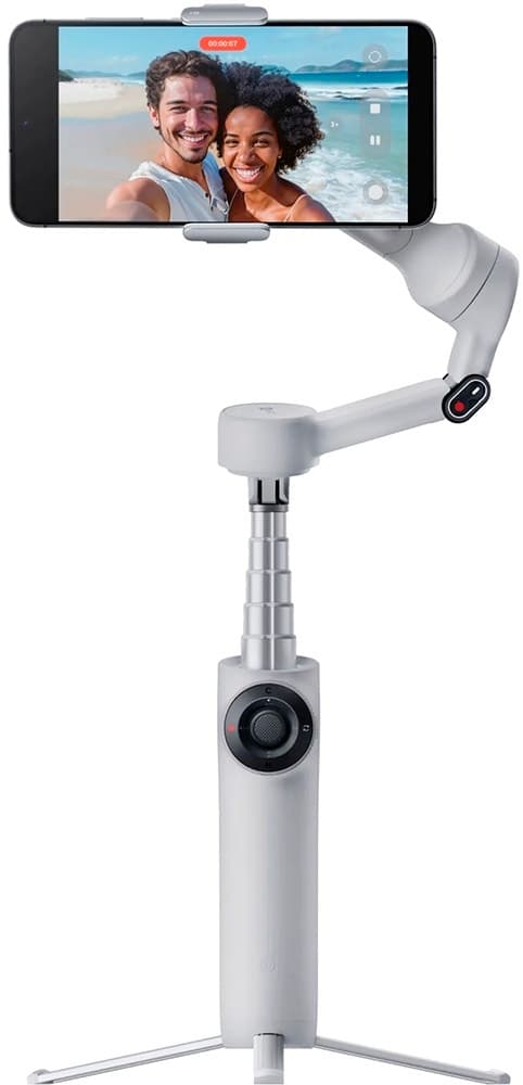 Estabilizador Gimbal Insta360 Flow 2 Ia Cinsabqa Smartphone Cinza Pedra