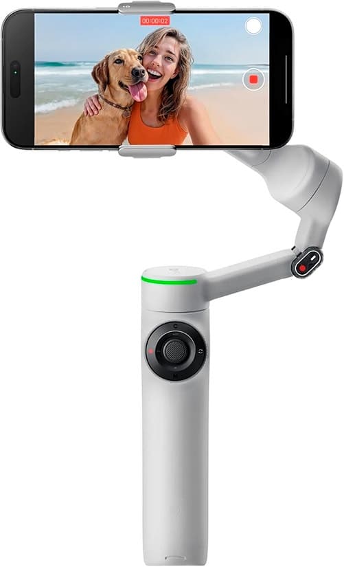 Estabilizador Insta360 Flow 2 Pro Ultimate Ia Cinsabqb Smartphone Cinza Pedra