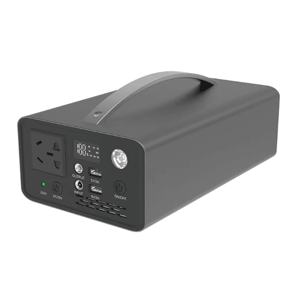Estacao De Carga PowerBank Energy Storage XM03 Com Lanterna / 280W / USB-A X2 / 220V ~ 50Hz - Cinza/Preto