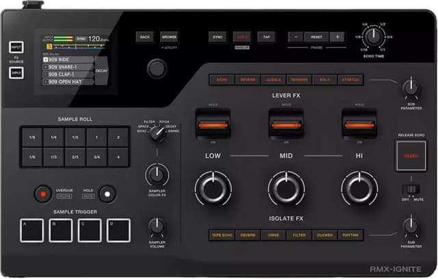 Estação de Efeitos e Sampler para DJ AlphaTheta Rmx-Ignite - Bivolt