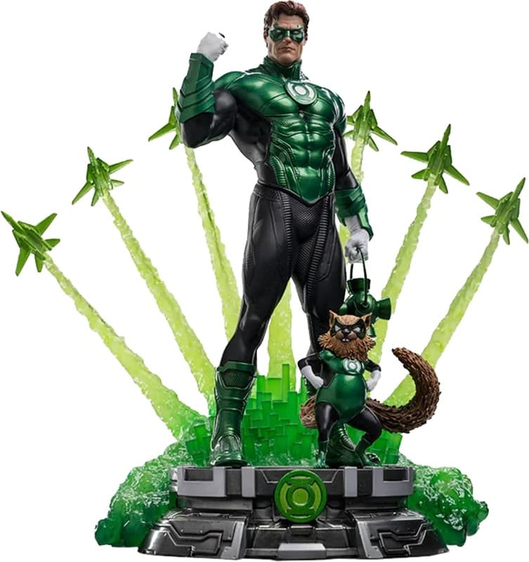 Estátua Iron Studios Green Lantern Deluxe Escala 1/10