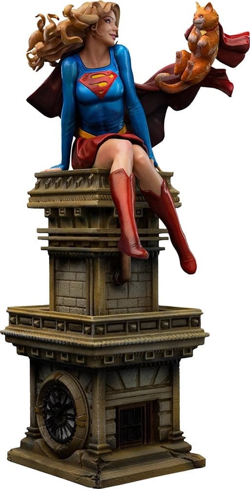 Estátua Iron Studios Dc Supergirl Série 8 - Escala 1/10