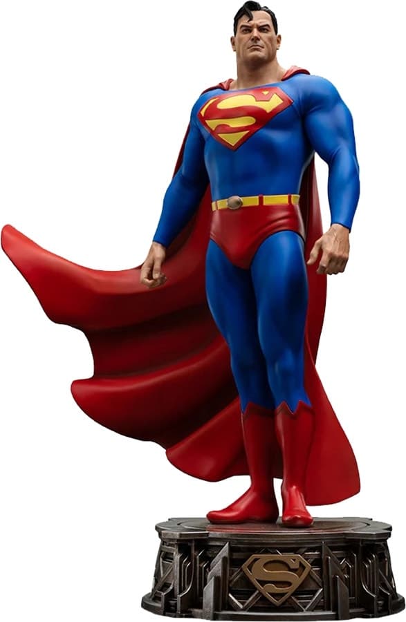 Estátua Iron Studios Dc Superman Legacy Replica 1/4