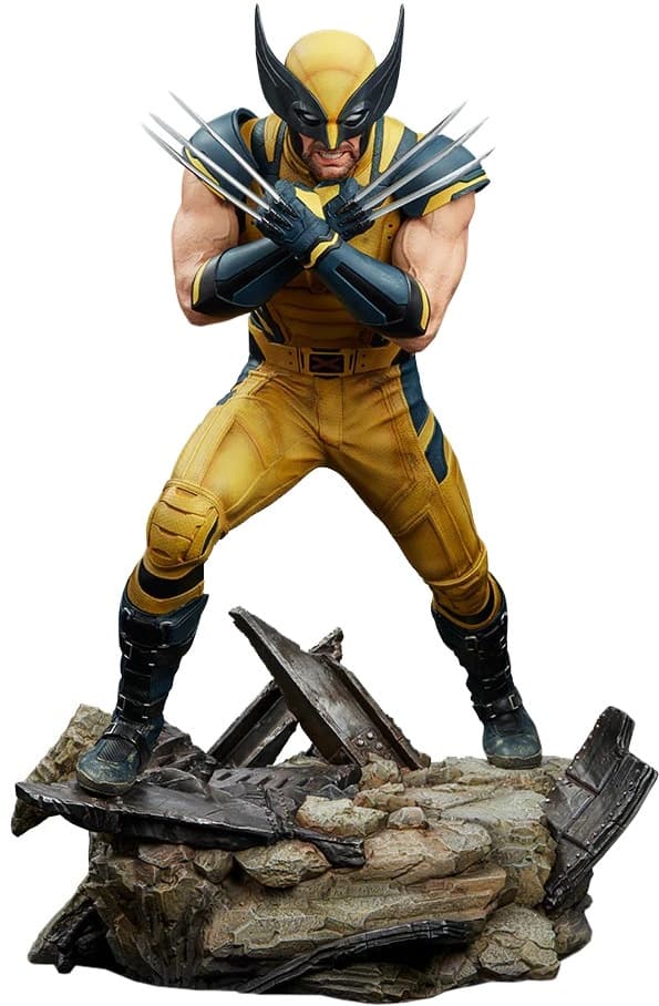 Estátua Iron Studios Deadpool & Wolverine - Wolverine - Legacy Replica 1/4