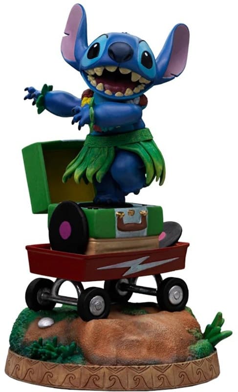 Estátua Iron Studios Disney Lilo & Stitch - Hula Stitch - Escala 1/10