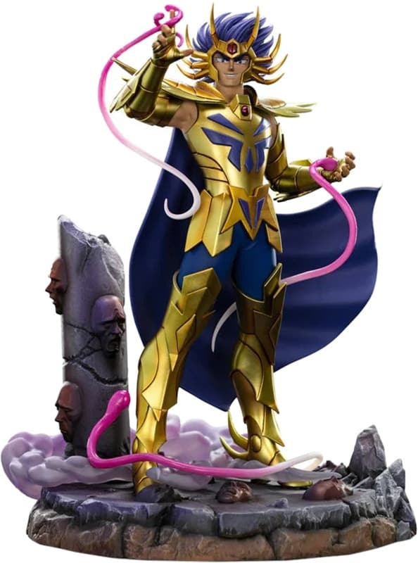 Estátua Iron Studios Saint Seiya Cancer Deathmask - Escala 1/10