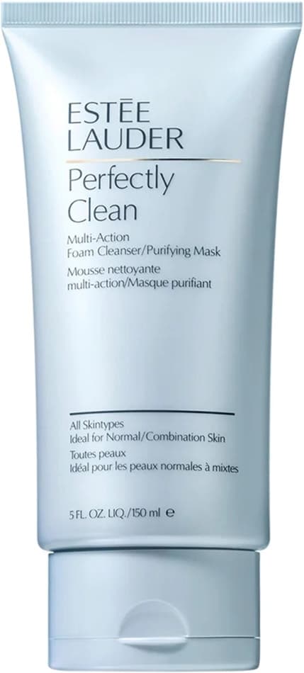Limpador Em Espuma e Máscara Purificante Estee Lauder Perfectly Clean Multi-Action 150ml