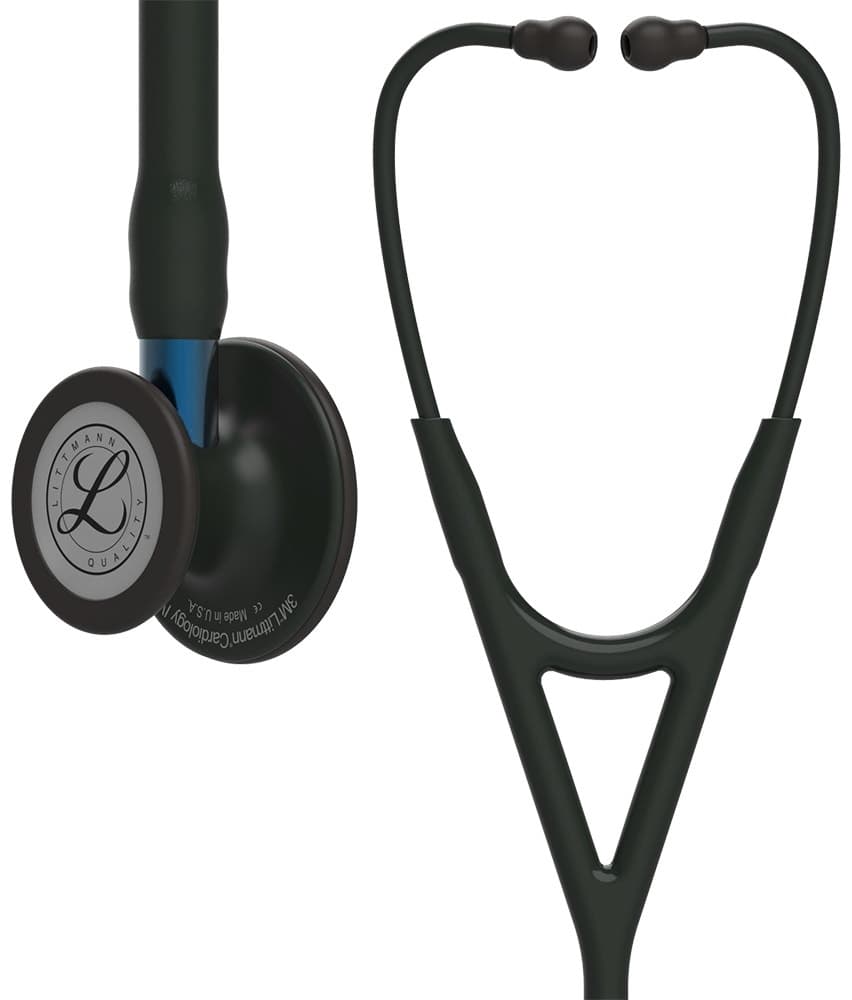Estetoscópio Littmann Cardiology Iv Preto/Azul