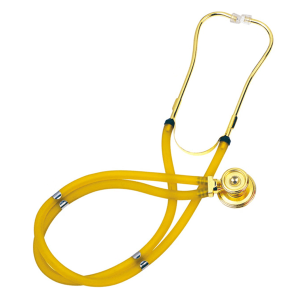 Estetoscópio Cardiologico Littmann Brand Classic II S.E. GP - Amarelo/Dourado