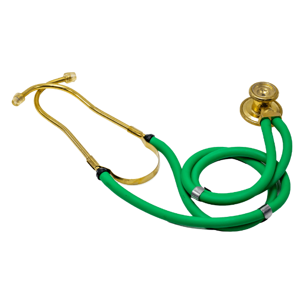 Estetoscópio Cardiologico Littmann Brand Classic II S.E. GP - Verde/Dourado
